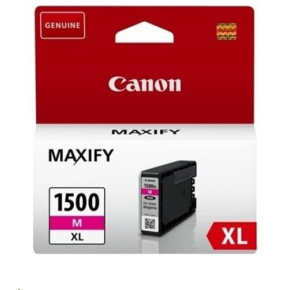 Canon CARTRIDGE PGI-1500XL M purpurová pro Maxify MB2050, MB2150, MB2350, MB2750 a MB2755 (780 str.)