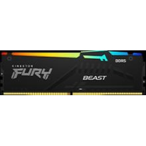 KINGSTON DIMM DDR5 16GB 5200MT/s CL36 FURY Beast RGB EXPO