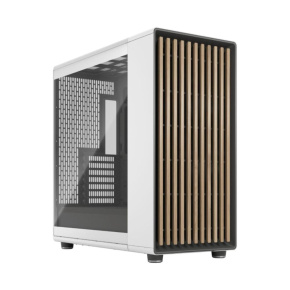 FRACTAL DESIGN North XL, Midi Tower, 1xUSB-C 3.2 Gen 2x2, 2xUSB 3.0, 4x 140mm Fan, Bílá