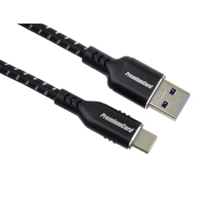 PREMIUMCORD Kabel USB-C na USB 3.0, 5Gbit/s, 1m