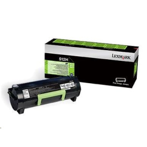 LEXMARK černý toner 512H pro: MS312/MS415, z programu Lexmark Return (5 000 stran)