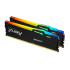 KINGSTON DIMM DDR5 32GB (Kit of 2) 6400MT/s CL32 Non-ECC FURY Beast RGB XMP, Černá