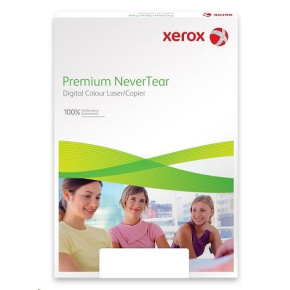 Xerox papír Premium NeverTear Heavy Clear Plain (250g, SRA3) - 100 listů v balení