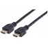 MANHATTAN kabel In-wall CL3 High Speed HDMI s Ethernetem, HEC, ARC, 3D, 4K, stíněný, 8m, Black