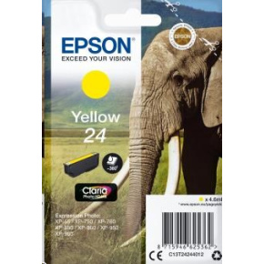 EPSON ink bar Singlepack "Slon" Yellow 24 Claria Photo HD Ink