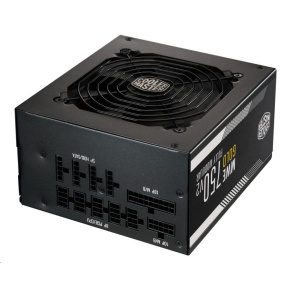 Cooler Master zdroj  MWE 750 Gold-v2  Full modular, 750W, 80+ Gold, UK + EU napájecí kabel