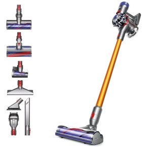 Dyson V8 Absolute 2023 tyčový vysavač, akumulátorový, bezsáčkový, filtr, na všechny druhy podlah