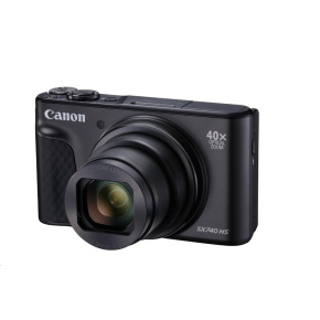 Canon PowerShot SX740 HS Lite Travel, 20.3Mpix, 40x zoom, WiFi, 4K video - černý