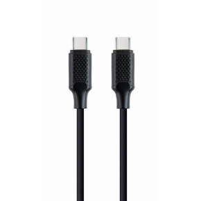 GEMBIRD Kabel USB PD (Power Delivery), 60W, Type-C na Type-C kabel (CM/CM), 1,5m, datový a napájecí, černá