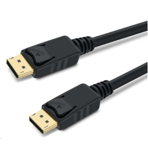 PREMIUMCORD DisplayPort 1.3/1.4 přípojný kabel M/M, zlacené konektory, 0.5m