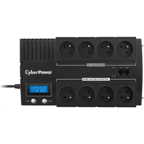 CyberPower BRICs Series II SOHO LCD UPS 1000VA/600W, české zásuvky - Poškozený obal - BAZAR