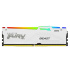 KINGSTON DIMM DDR5 64GB (Kit of 4) 6000MT/s CL40 FURY Beast White RGB XMP