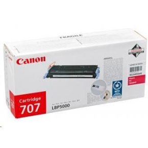 Canon TONER CRG-707M purpurový pro i-Sensys LBP5000, LBP5100 (2 000 str.)