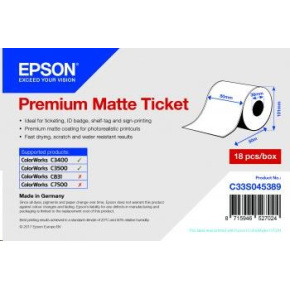 Epson Receipt- / voucher roll (endless), normal paper, 80mm