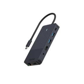 RAPOO adaptér UCM-2006, 12-in-1 USB-C Multiport Adapter