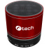 C-TECH repro SPK-08R, bluetooth, červená