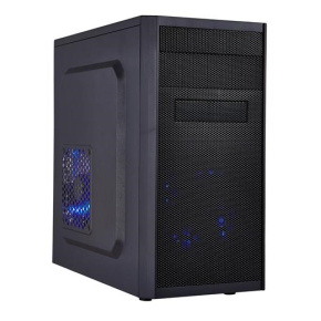 BAZAR - EUROCASE skříň MC X203 EVO black, micro tower, 2x USB 2.0, 1x USB 3.0, "POŠKOZENÝ OBAL"