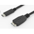 PremiumCord Kabel USB 3.1 konektor C/male - USB 3.0 konektor Micro-B/male, 0.6m