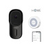 iGET HOME Doorbell DS1 Black + Chime CHS1 White