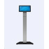 Elo Slim Self-Service Stand, Floor Stand