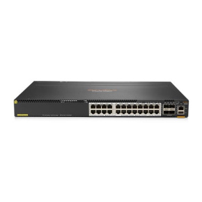 HPE Aruba Networking 6300M 24-port HPE Smart Rate 1/2.5/5GbE Class 6 PoE and 4-port SFP56 Switch JL660A RENEW