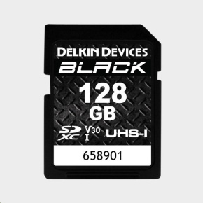 Delkin SDXC BLACK Rugged UHS-I R90/W90 (V30) 128GB