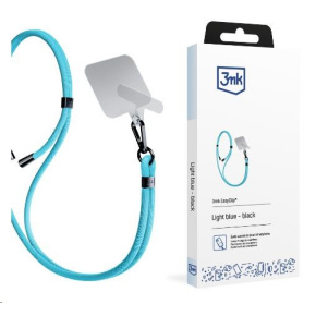 3mk EasyClip Light Blue (black)